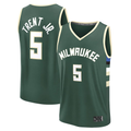 Trusc M.Bucks #5 Gary Trent Jr. Hunter Green Fast Break Replica Player Jerseys - Icon Edition