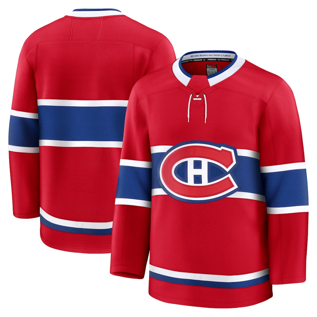 Trusc M.Canadiens Red Home Premium Jerseys