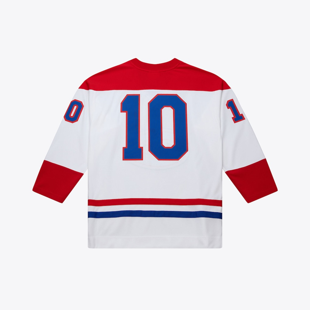 Trusc M.Canadiens #10 Guy Lafleur Mitchell & Ness White 1971 Power Play Jerseys