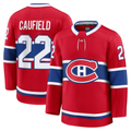 Trusc M.Canadiens #22 Cole Caufield Red Home Premium Jerseys