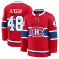 Trusc M.Canadiens #48 Lane Hutson Red Home Premium Jerseys