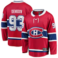 Trusc M.Canadiens #93 Ivan Demidov Red Home Breakaway Jerseys