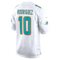 Trusc M.Dolphins #10 Jacob Rodriguez White Game Stitched Jerseys