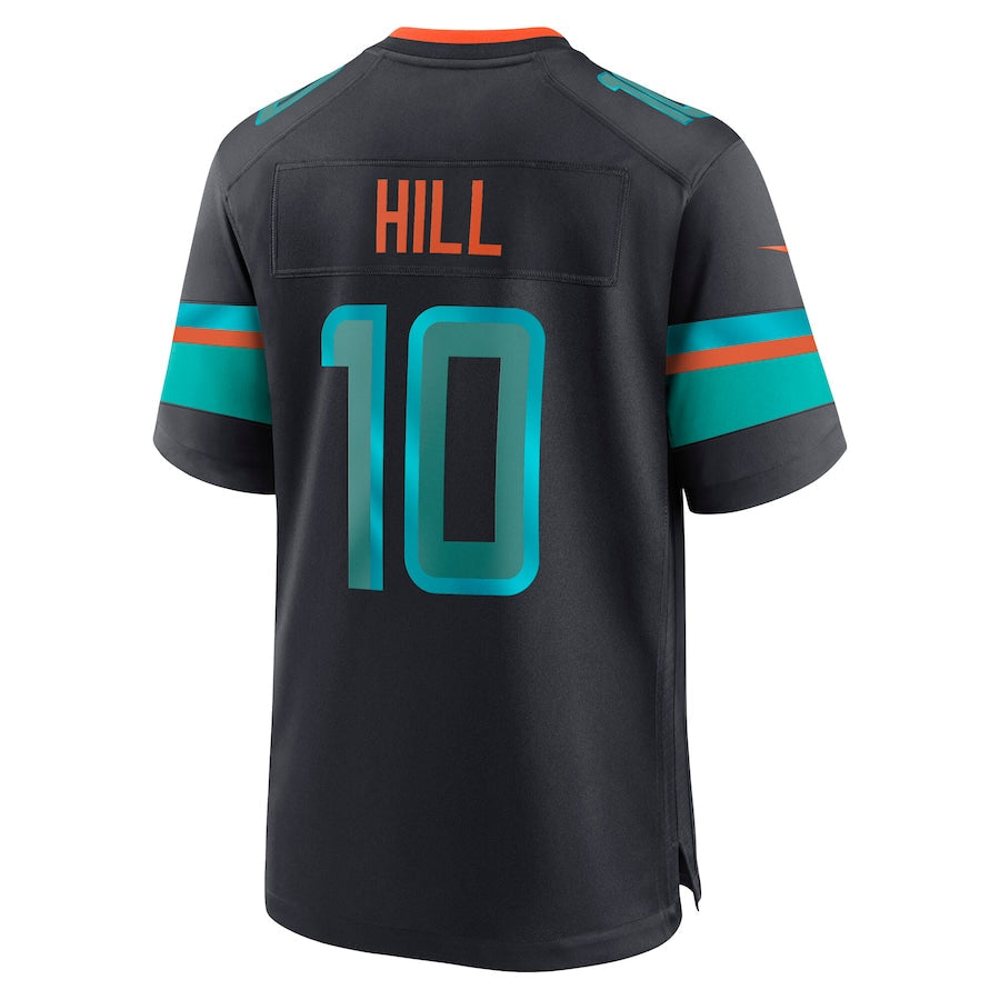 Trusc M.Dolphins #10 Tyreek Hill Player Blue Rivalries Collection Game Stitched Jersey
