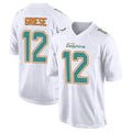 Trusc M.Dolphins #12 Bob Griese Player White Fashion Game Stitched Jerseys
