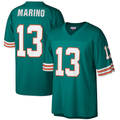 Trusc M.Dolphins #13 Dan Marino Mitchell & Ness Aqua Big & Tall 1984 Retired Player Replica Stitched Jerseys