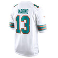 Trusc M.Dolphins #13 Dan Marino White Retired Player Jersey American Stitched Jersey