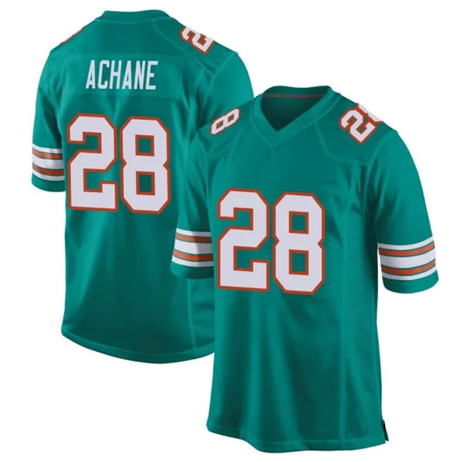Trusc M.Dolphins #28 De?¡¥Von Achane Player Green Alternate Game Stitched Jerseys