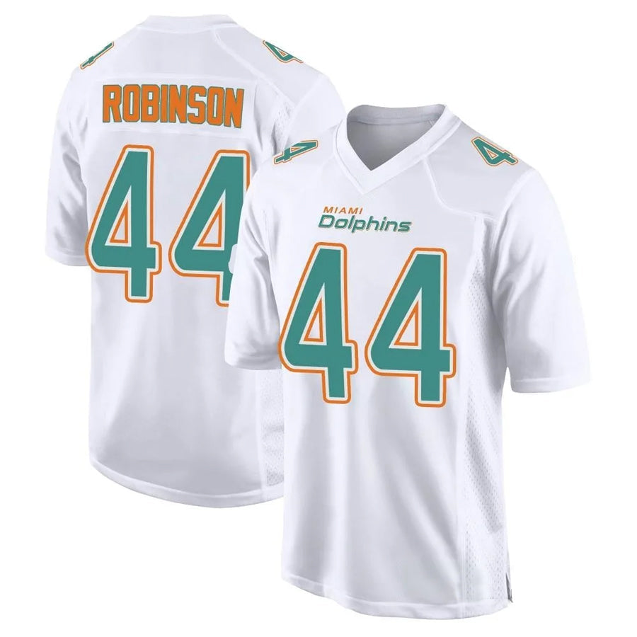 Trusc M.Dolphins #44 Chop Robinson Player White Foshion Elite Stitched Jerseys