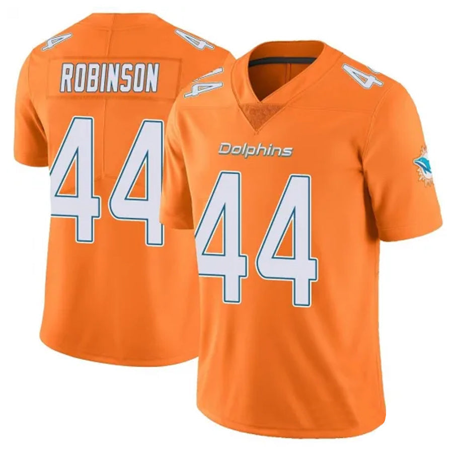 Trusc M.Dolphins #44 Chop Robinson Player White Orange Vapor Limited Stitched Jerseys