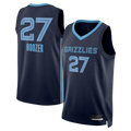 Trusc M.Grizzlies #27 Cameron Boozer Navy 2026 Draft Swingman Stitched Jerseys- Icon Edition