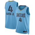 Trusc M.Grizzlies #4 Walter Clayton Jr. Light Blue Swingman Stitched Jerseys- Statement Edition
