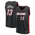Trusc M.Heat #13 Bam Adebayo Black Fast Break Replica Jerseys - Icon Edition