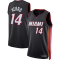 Trusc M.Heat #14 Tyler Herro Black Swingman Jerseys - Icon Edition