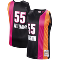 Trusc M.Heat #55 Jason Williams Mitchell & Ness Black 2005-2006 Hardwood Classics Swingman Jerseys