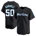 Trusc M.Marlins #50 Agustin Ramirez Player Black  Home Limited Stitched Jerseys