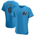 Trusc M.Marlins #6 Otto Lopez Player Blue Home Limited Elite Stitched Jerseys