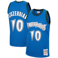 Trusc M.Timberwolves #10 Wally Szczerbiak Mitchell & Ness Blue 2003-2004 Hardwood Classics Swingman Stitched Jerseys