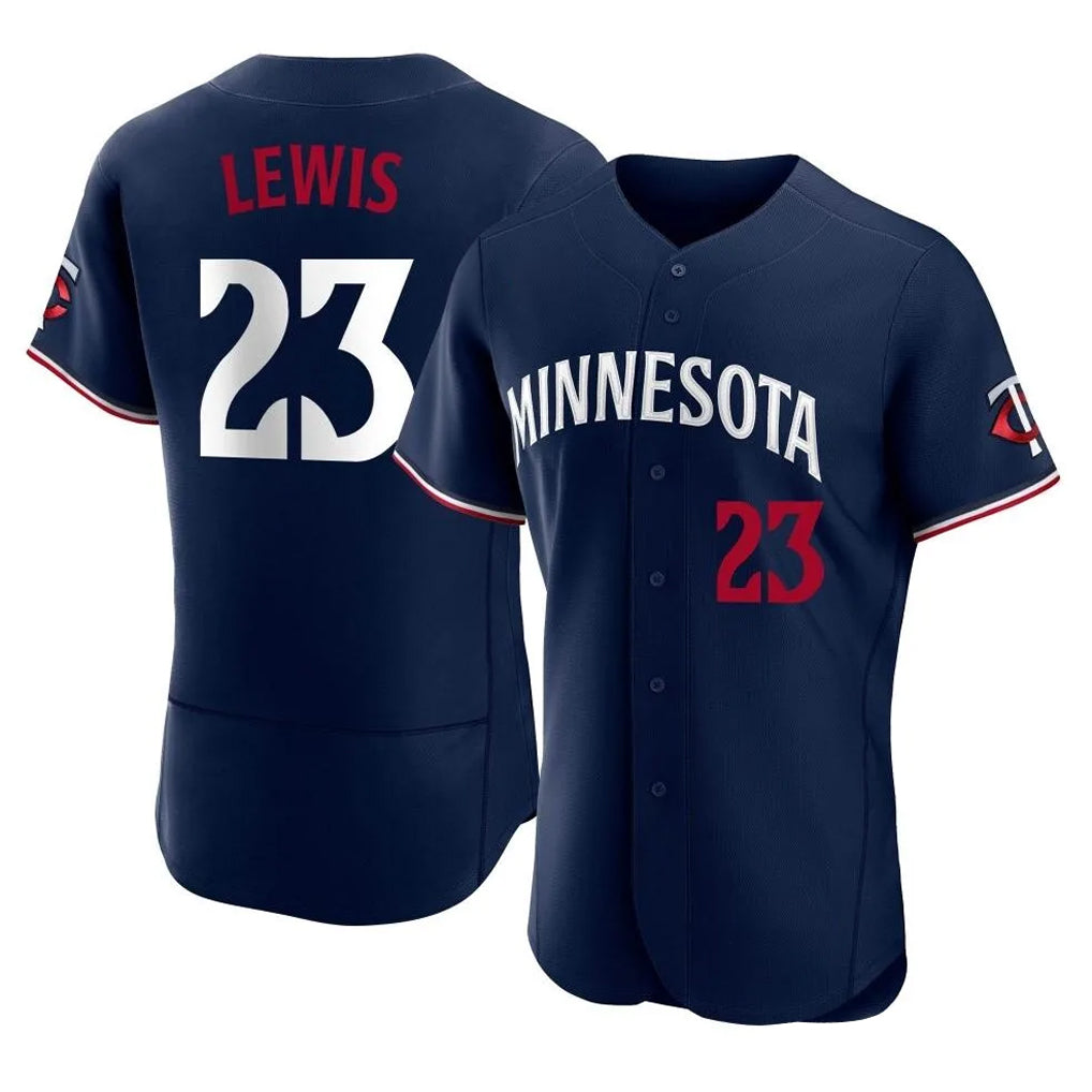 Trusc M.Twins #23 Royce Lewis Player Navy Replica Home Limited Elite Stitched Jerseys