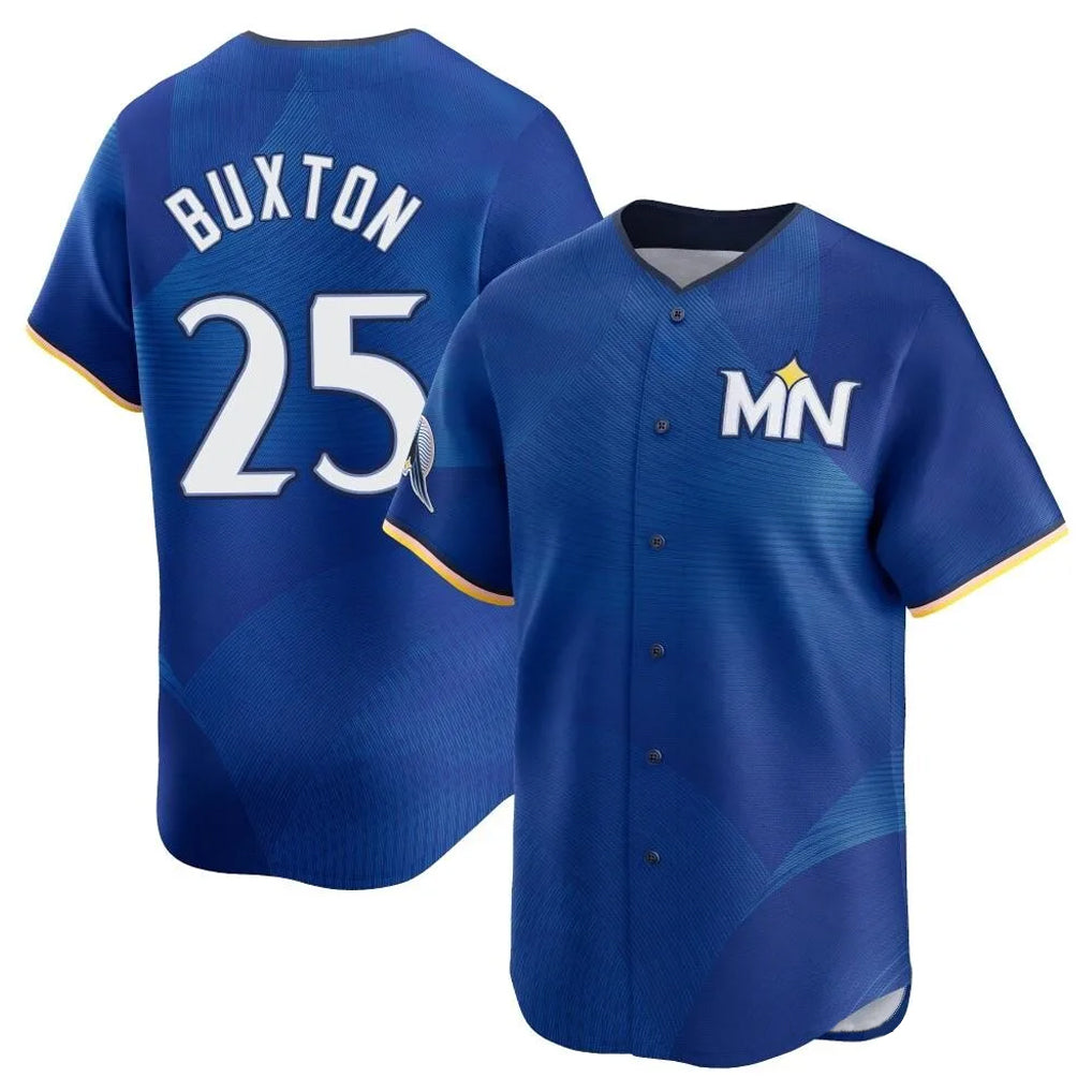 Trusc M.Twins #25 Byron Buxton Player Royal City Connect Limited Home Stitched Jerseys