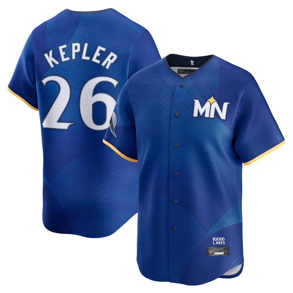 Trusc M.Twins #26 Max Kepler Player Royal City Connect Limited Home Stitched Jerseys