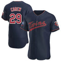 Trusc M.Twins #29 Rod Carew Player Navy 60th Home Limited Elite Stitched Jerseys