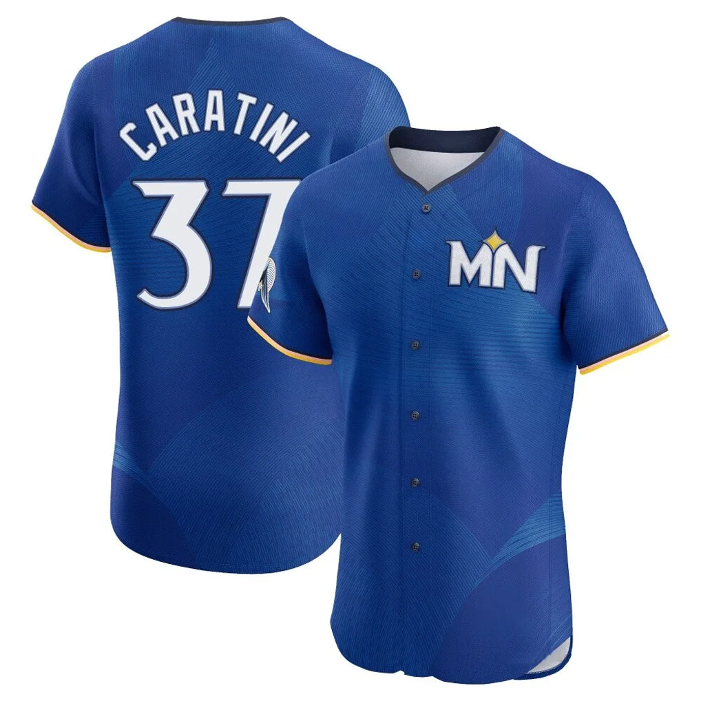 Trusc M.Twins #37 Victor Caratini Player Royal City Connect Limited Elite Home Stitched Jerseys