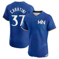 Trusc M.Twins #37 Victor Caratini Player Royal City Connect Limited Elite Home Stitched Jerseys