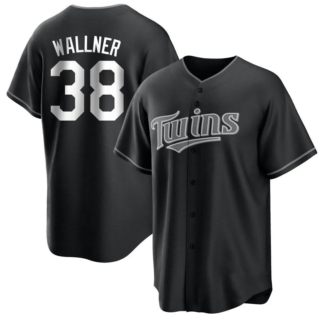 Trusc M.Twins #38 Matt Wallner Player Black Home Game Stitched Jerseys