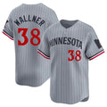 Trusc M.Twins #38 Matt Wallner Player Gray Home Limited Stitched Jerseys