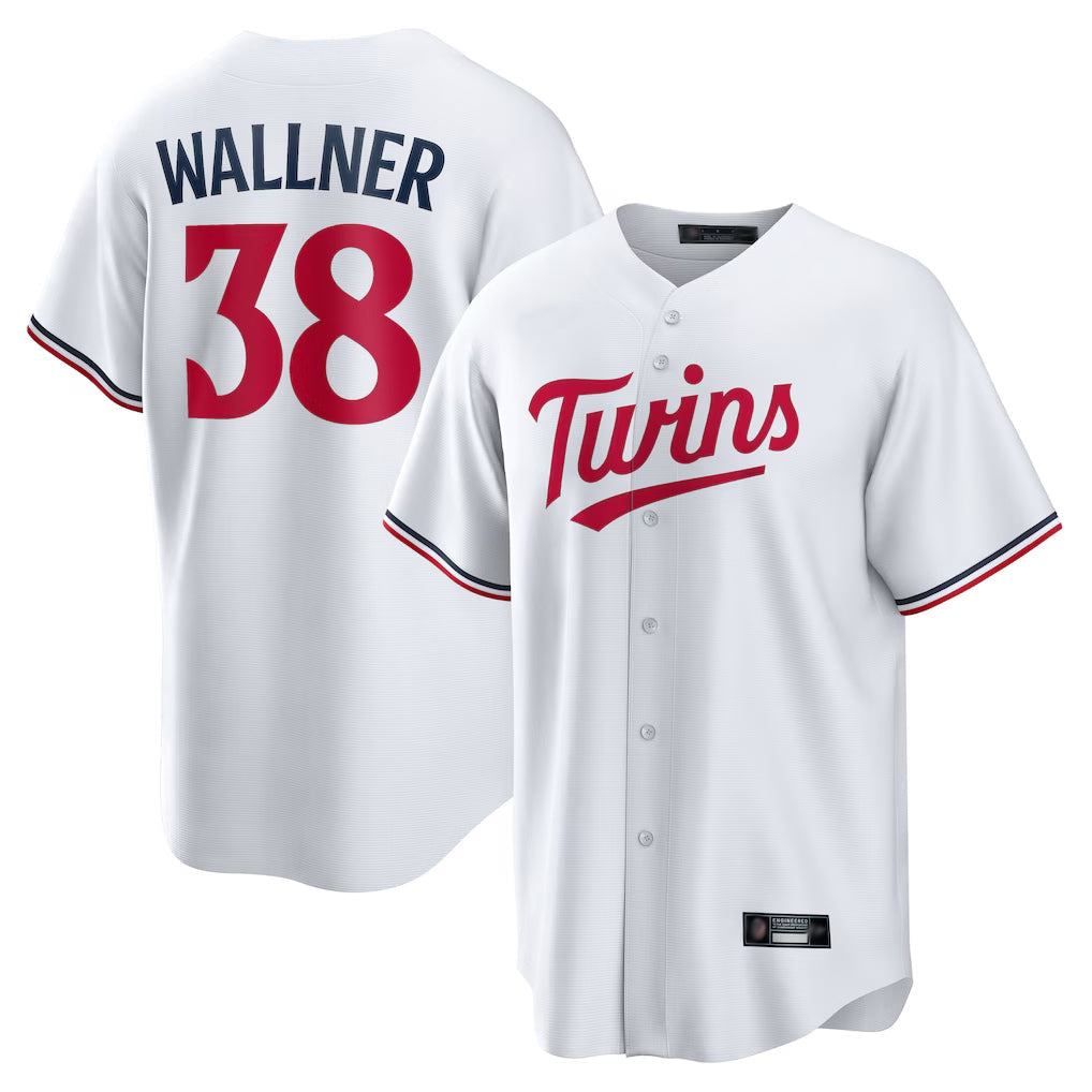 Trusc M.Twins #38 Matt Wallner Player White Home Game Stitched Jerseys