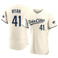 Trusc M.Twins #41 Joe Ryan Player Cream Home Limited Elite Stitched Jerseys