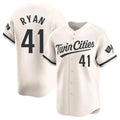 Trusc M.Twins #41 Joe Ryan Player Cream Home Limited Stitched Jerseys