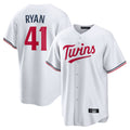 Trusc M.Twins #41 Joe Ryan Player White Home Game Stitched Jerseys