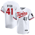 Trusc M.Twins #41 Joe Ryan Player White Home Limited Stitched Jerseys
