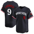 Trusc M.Twins #9 Trevor Larnach Player Navy Home Limited Stitched Jerseys