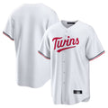 Trusc Minnesota Twins Blank Player White Home Game Stitched Jerseys