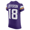 Trusc MN.Vikings #18 Justin Jefferson Purple Team Vapor F.U.S.E. Elite Stitched Jersey