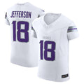 Trusc MN.Vikings #18 Justin Jefferson White Alternate Vapor F.U.S.E. Elite Player American Stitched Jerseys