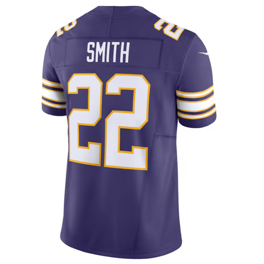 Trusc MN.Vikings #22 Harrison Smith Purple Vapor F.U.S.E. Limited Jersey Stitched American Stitched Jersey