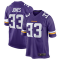 Trusc MN.Vikings #33 Aaron Jones Purple Game Player Jersey Stitched American Stitched Jerseys