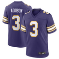 Trusc MN.Vikings #3 Jordan Addison Purple Classic Player Game American Stitched Jerseys