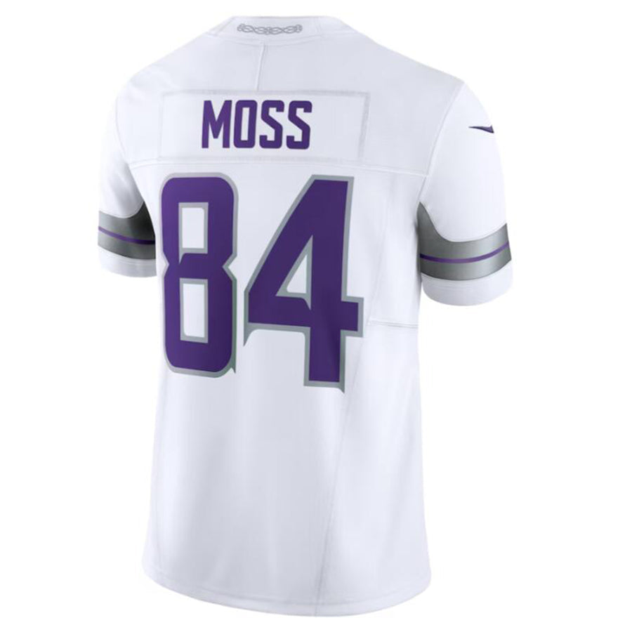 Trusc MN.Vikings #84 Randy Moss White Alternate Retired Player Game Stitched Jerseys