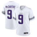 Trusc MN.Vikings #9 J.J. McCarthy White Alternate Game Player American Stitched Jerseys