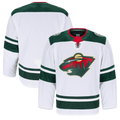 Trusc M.Wild White Away Authentic Pro Jerseys
