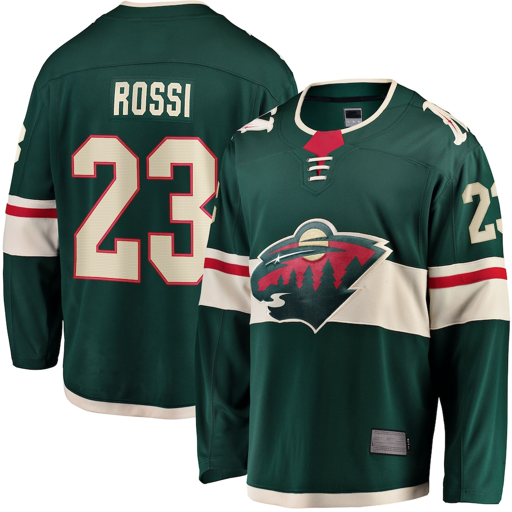 Trusc M.Wild #23 Marco Rossi Green Home Breakaway Player Jerseys
