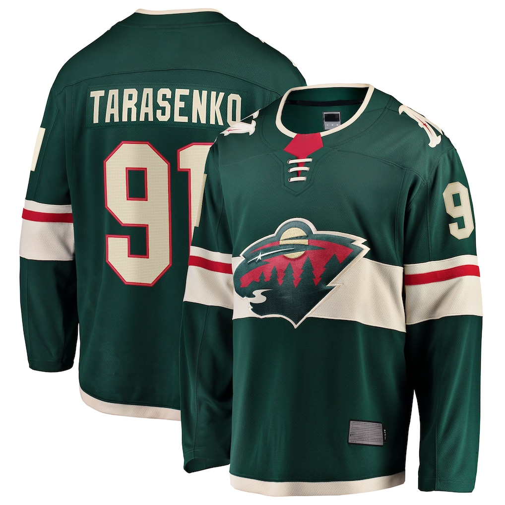 Trusc M.Wild #91 Vladimir Tarasenko Green Home Breakaway Jerseys