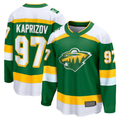 Trusc M.Wild #97 Kirill Kaprizov Green 2023-24 Alternate Breakaway Jerseys