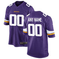 Trusc Custom MN.Vikings Game Home Stitched Jerseys
