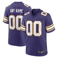 Trusc Custom MN.Vikings Secondary Alternate Game Stitched Jerseys